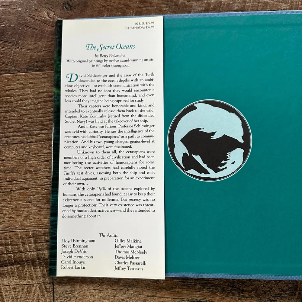 The Secret Oceans Coffee Table Book Blue Green Ocean